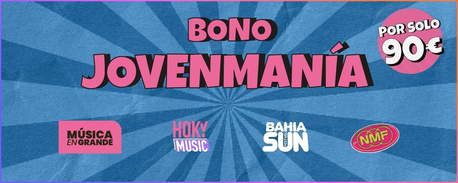 Bono Jovenmania festivales